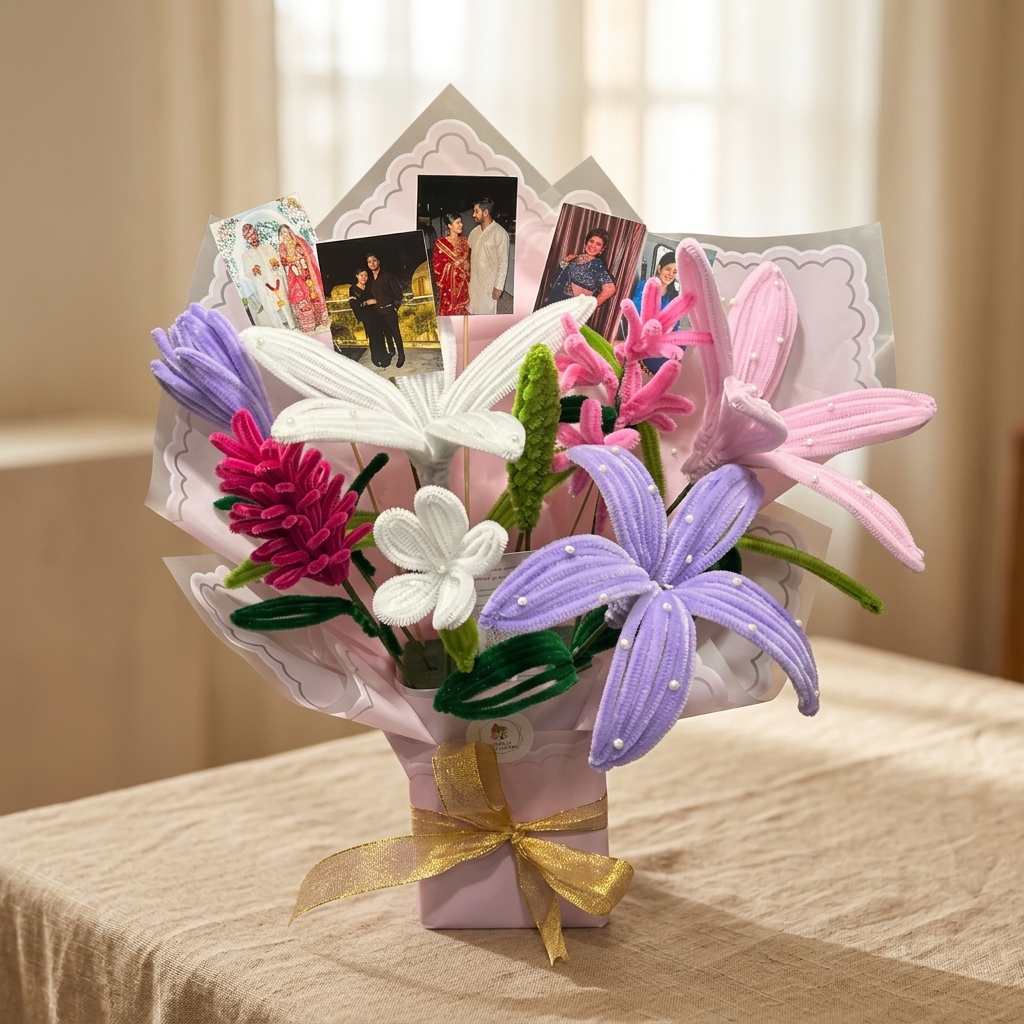 Chenille Flowers