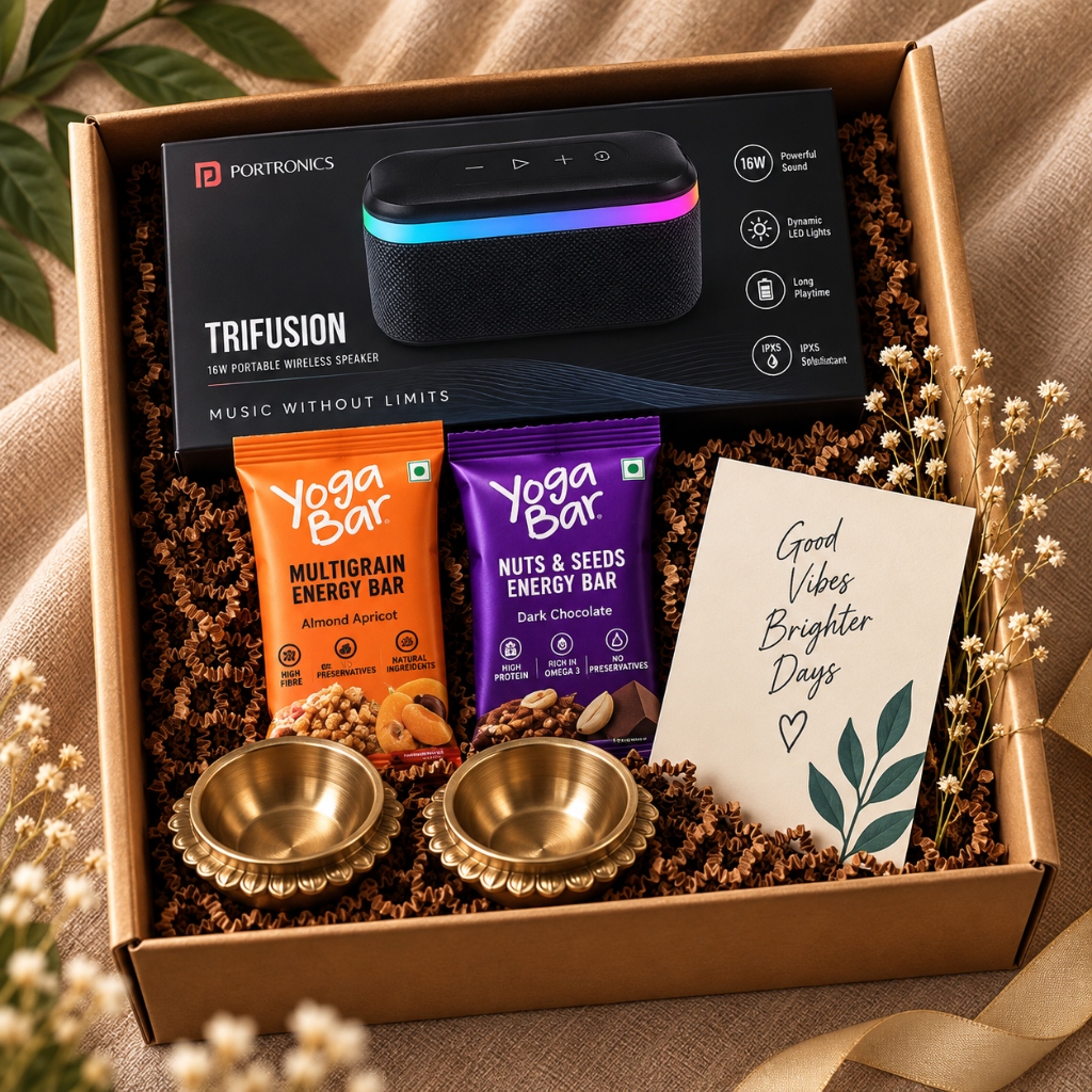 Premium Audio & Wellness Corporate Hamper
